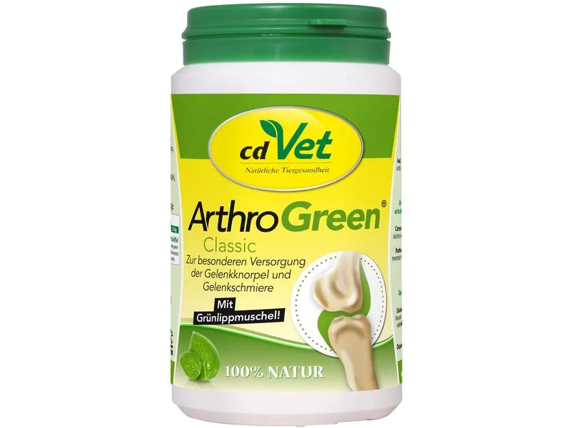 cdVet Hunde-Nahrungsergänzung ArthroGreen Classic, 165 g cdVet Hunde-Nahrungsergänzung ArthroGreen Classic, 165 g