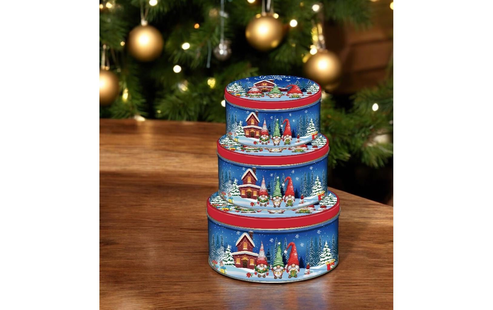 Dameco Guetzli-Dose Wichtel 3-teilig