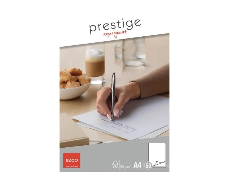 ELCO Notizblock Prestige A4 Blanko, 50 Blatt ELCO Notizblock Prestige A4 Blanko, 50 Blatt