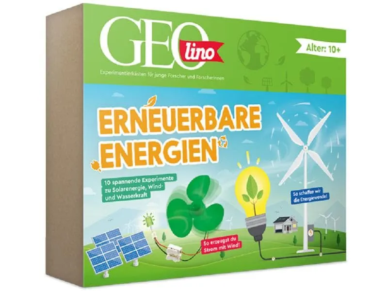 Franzis Experimentierkasten GEOLINO Erneuerbare Energien Deutsch Franzis Experimentierkasten GEOLINO Erneuerbare Energien Deutsch