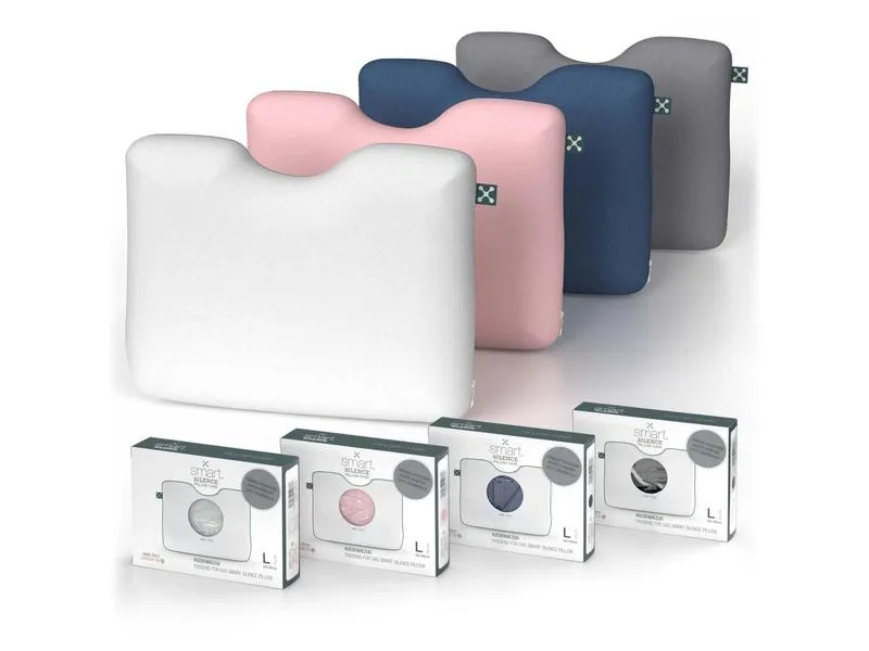 Smartsleep Kopfkissenbezug Silence L 54 x 40 x 12 cm, Grau Smartsleep Kopfkissenbezug Silence L 54 x 40 x 12 cm, Grau