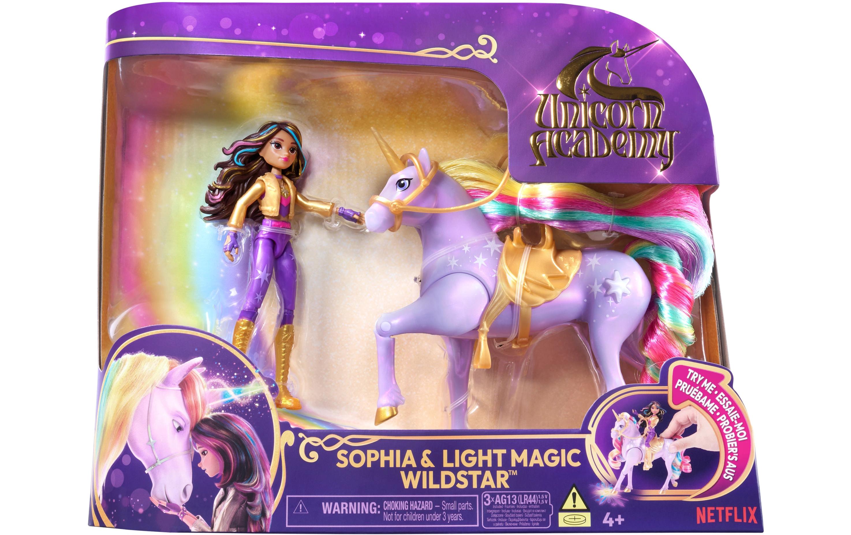 Spinmaster Unicorn Academy Sophia & Light Magic Wildstar