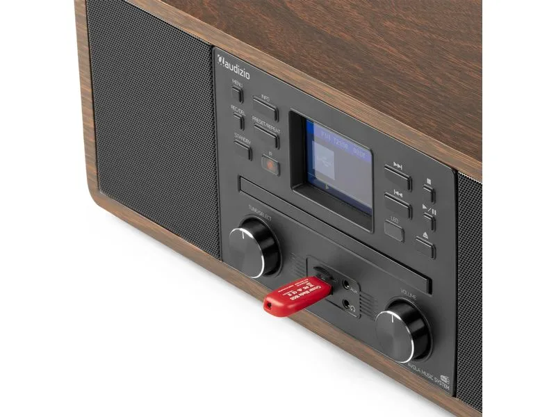 Audizio DAB+ Radio Avola Braun