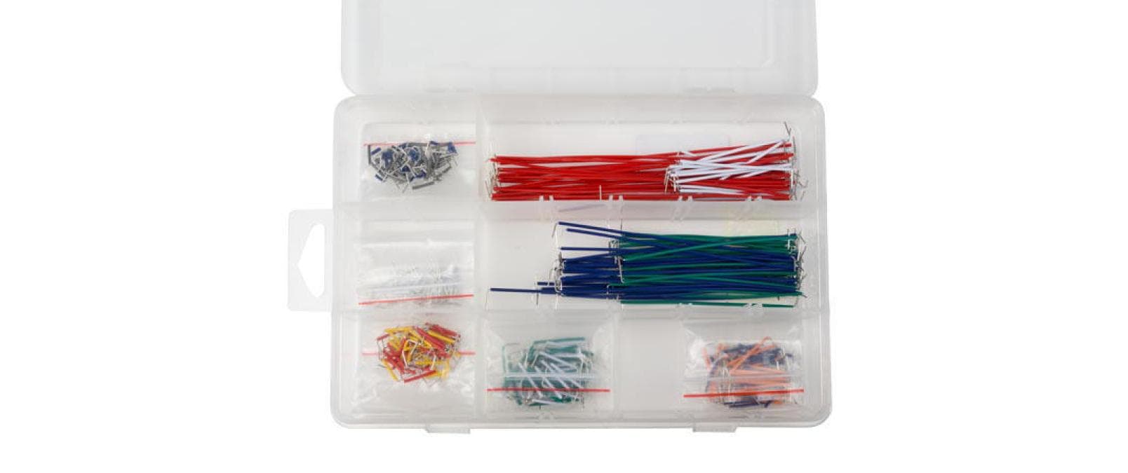 Velleman Steckbrücke WJW351 Set, 350-teilig Velleman Steckbrücke WJW351 Set, 350-teilig