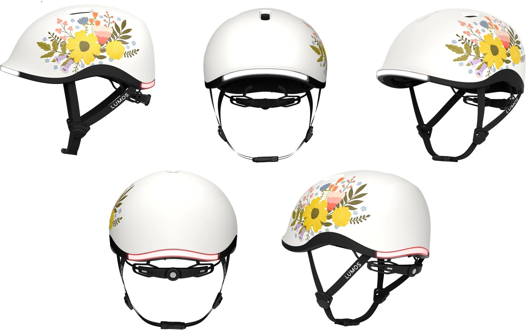 LUMOS Helm Nyxel Weiss/Mehrfarbig, S