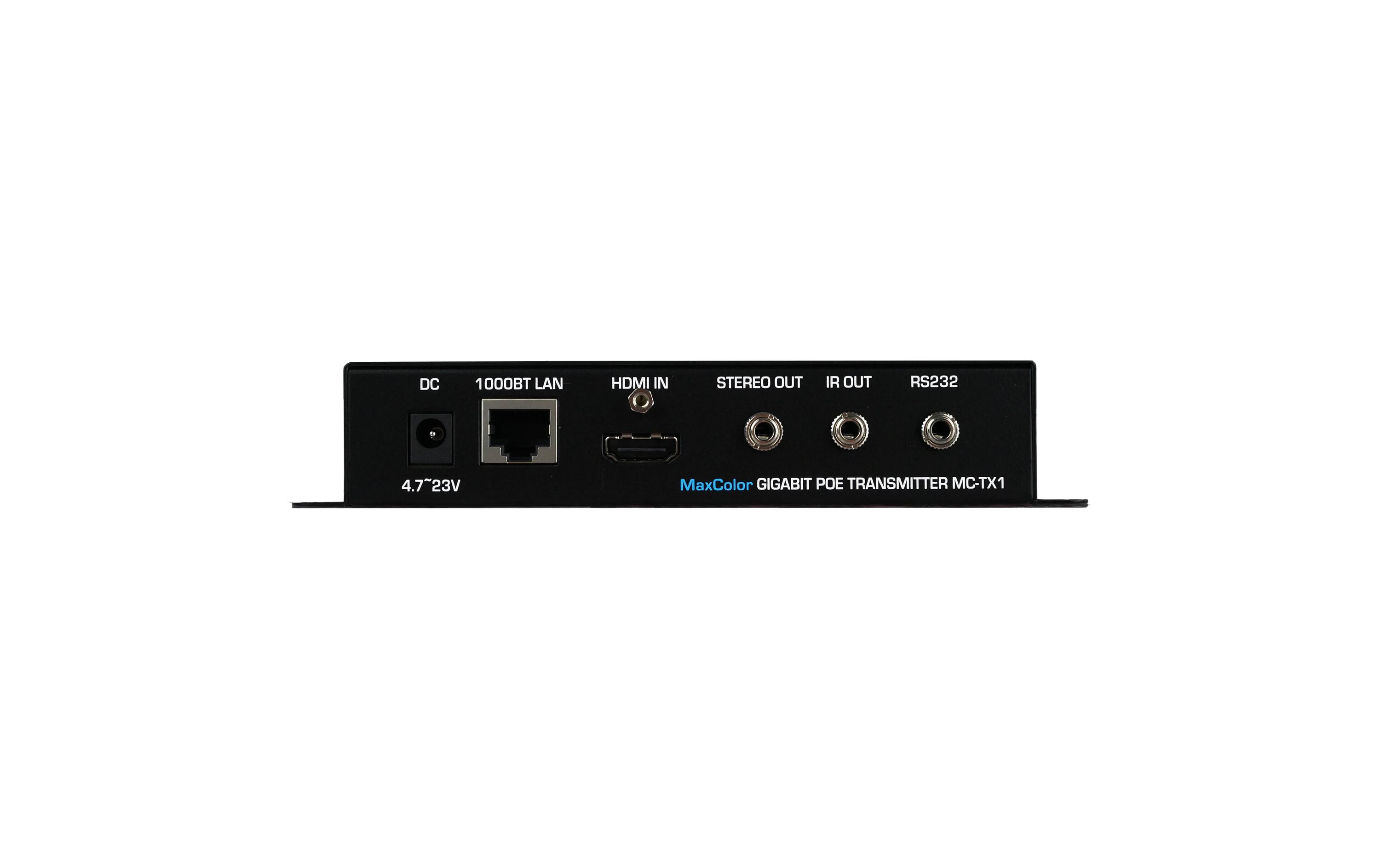 JUSTADDPOWER IP Transmitter VBS-MAX-TX-1 HDMI, PoE, 4K/60