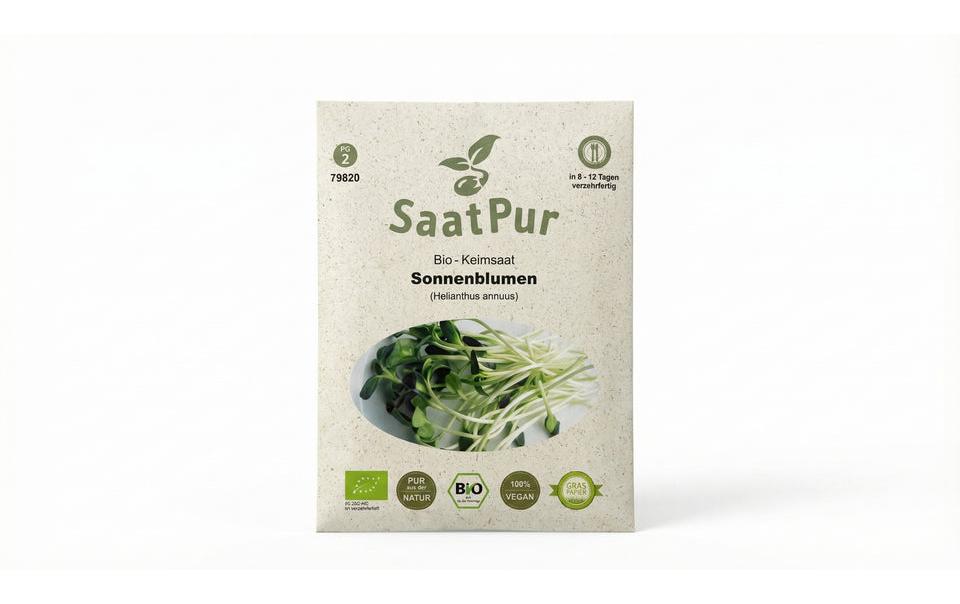 Gorilla Gardening Sonnenblumen-Mikrogrün Saatgut 50 g