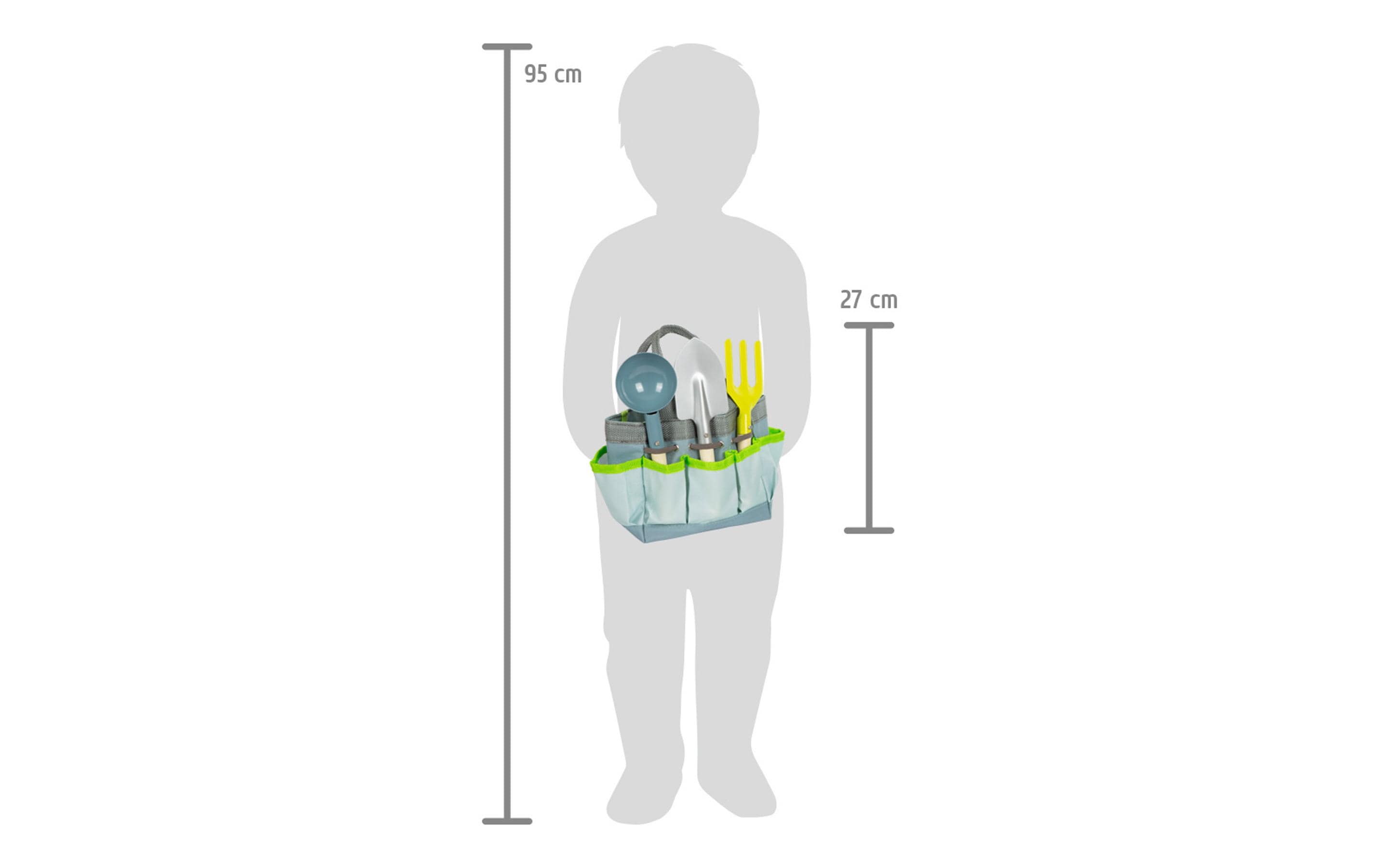 small foot Gartentasche mit Gartenwerkzeug 8 Teile