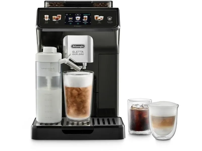 De'Longhi Kaffeevollautomat Eletta Explore ECAM450.65.G Schwarz De'Longhi Kaffeevollautomat Eletta Explore ECAM450.65.G Schwarz