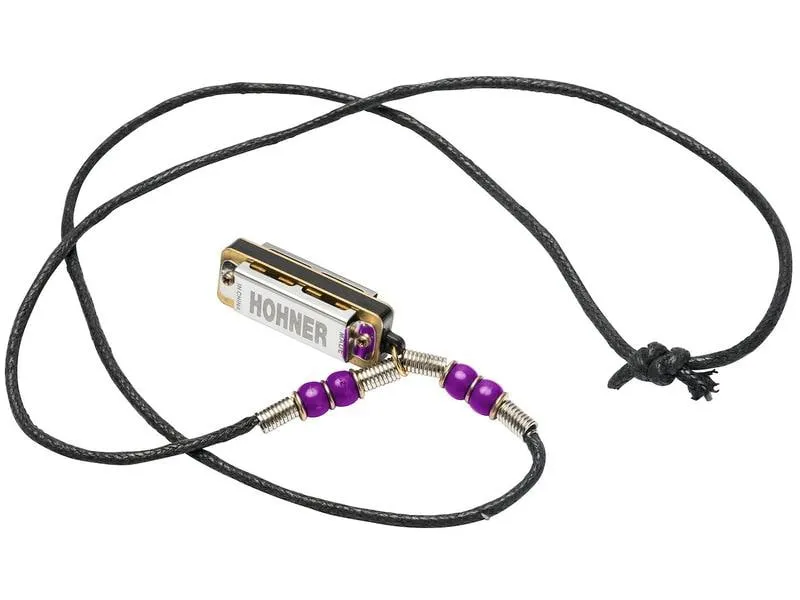 Hohner Mundharmonika Miniature Mini Harp Halskette – C-Dur