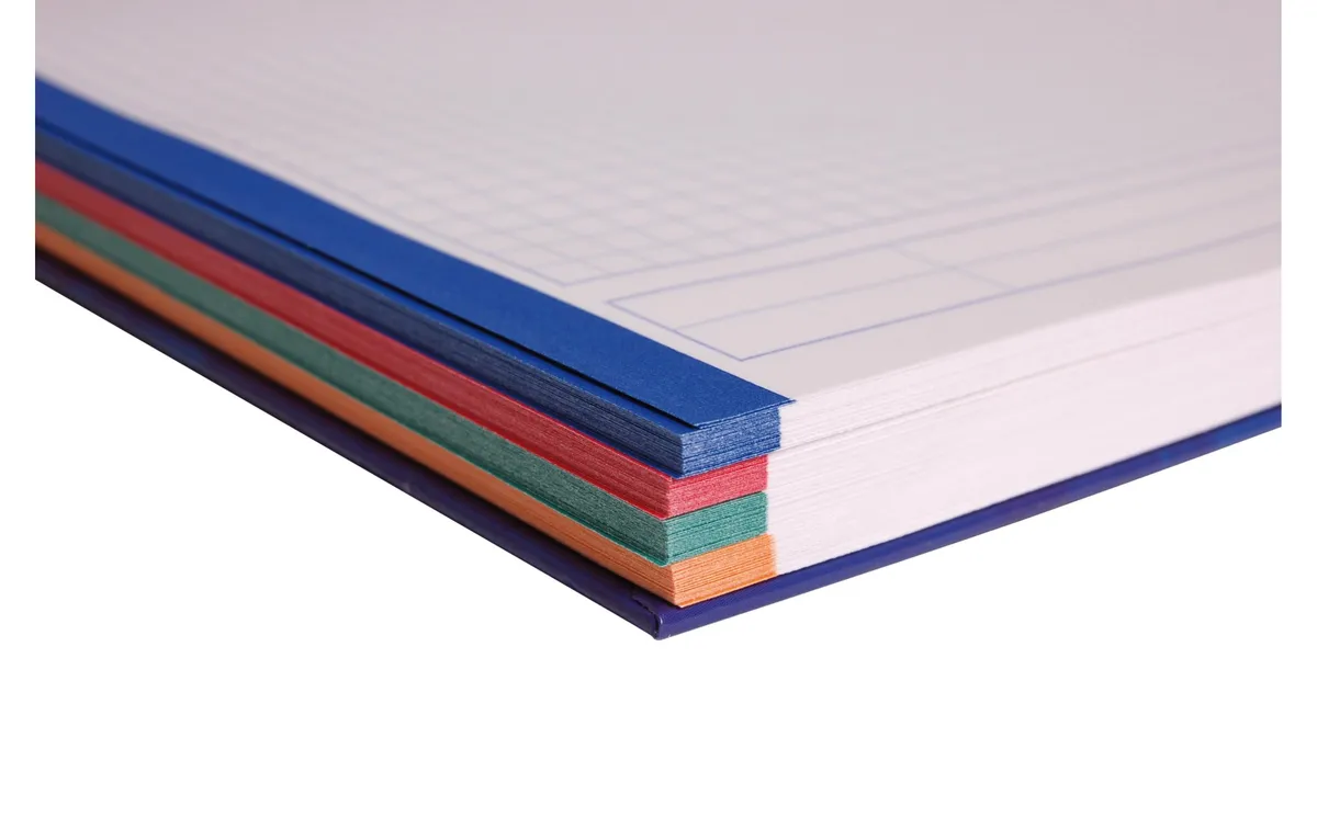 Clairefontaine Schulheft Bindo Block 120 Blatt, A4, 5 mm kariert