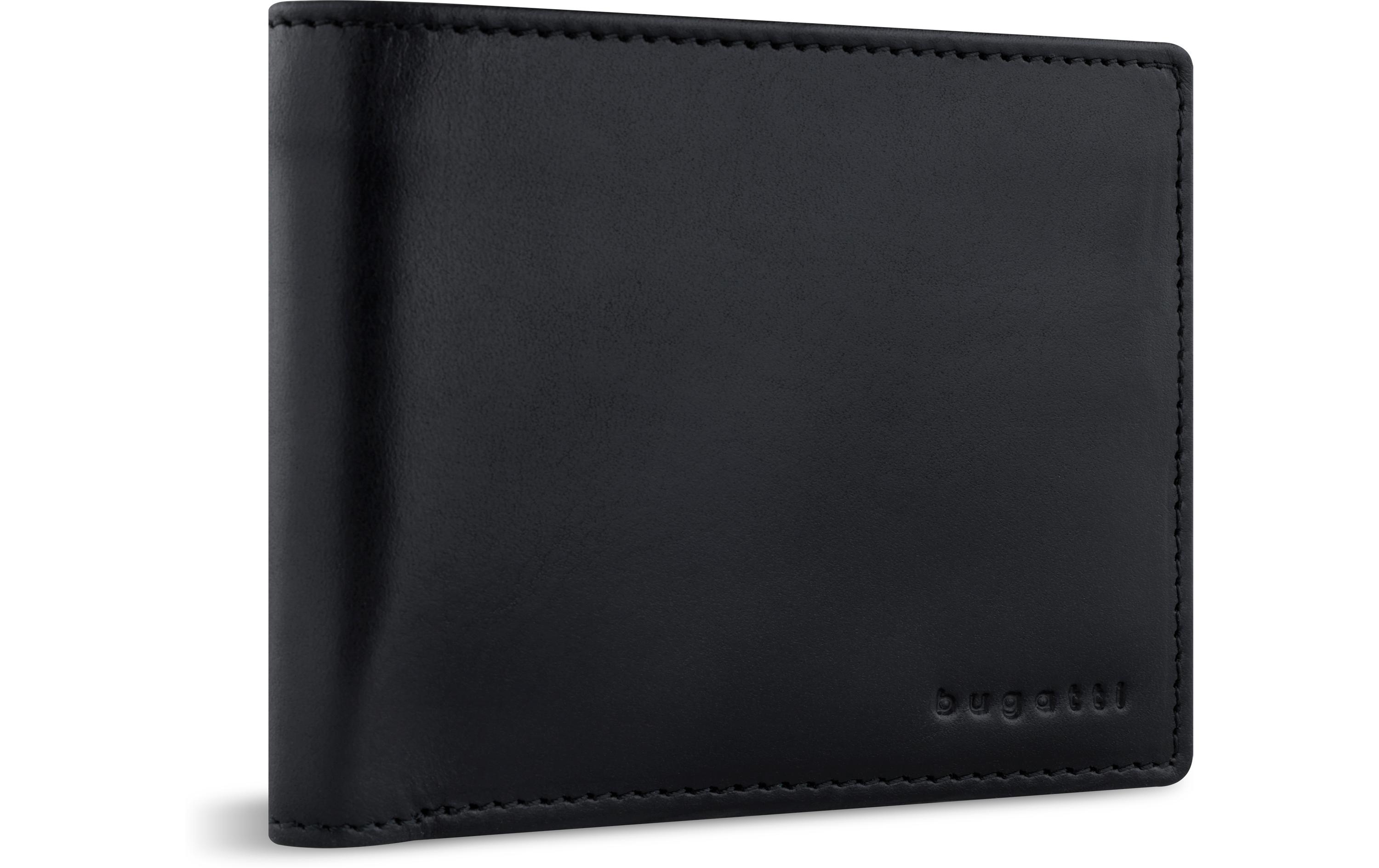 Bugatti Portemonnaie Remo - Scheintasche Schwarz Bugatti Portemonnaie Remo - Scheintasche Schwarz