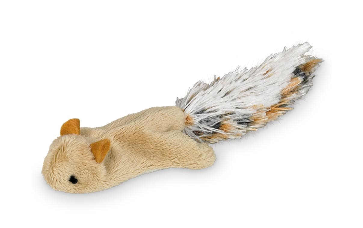 Nobby Katzen-Spielzeug Eichhörnchen, 18 cm