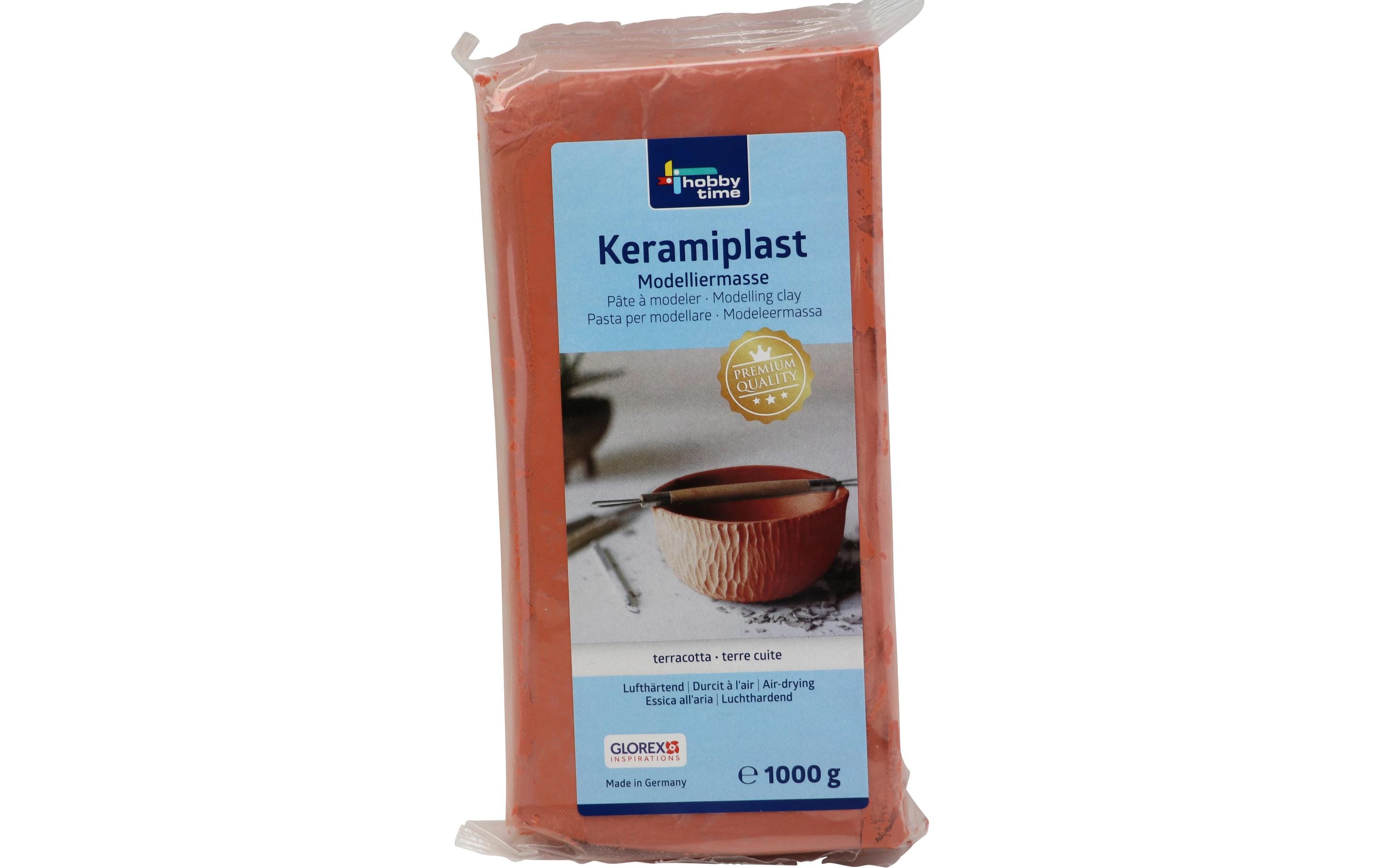 Glorex Modelliermasse Keramiplast Terracotta