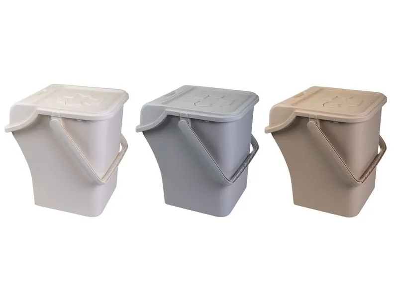 COCON Recyclingbehälter Sorto Mehrfarbig, 3 Stück, 45 L