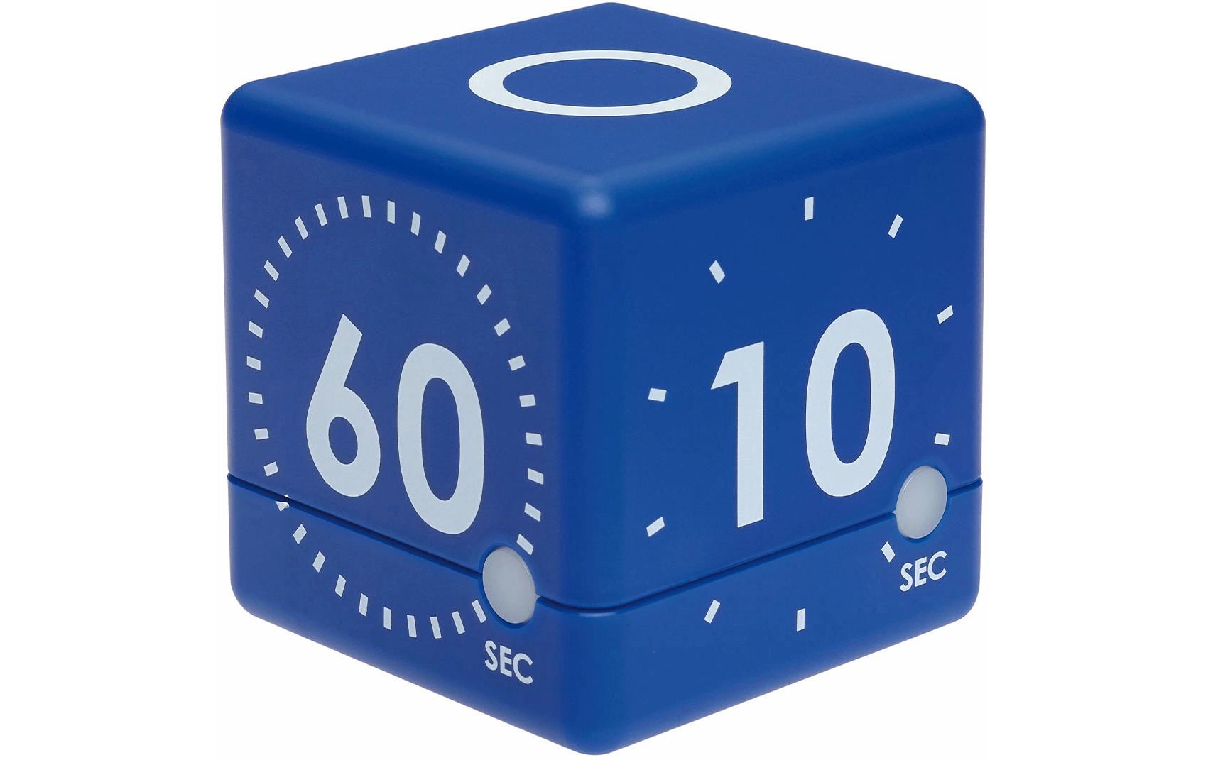 TFA Dostmann Küchentimer Cube Blau