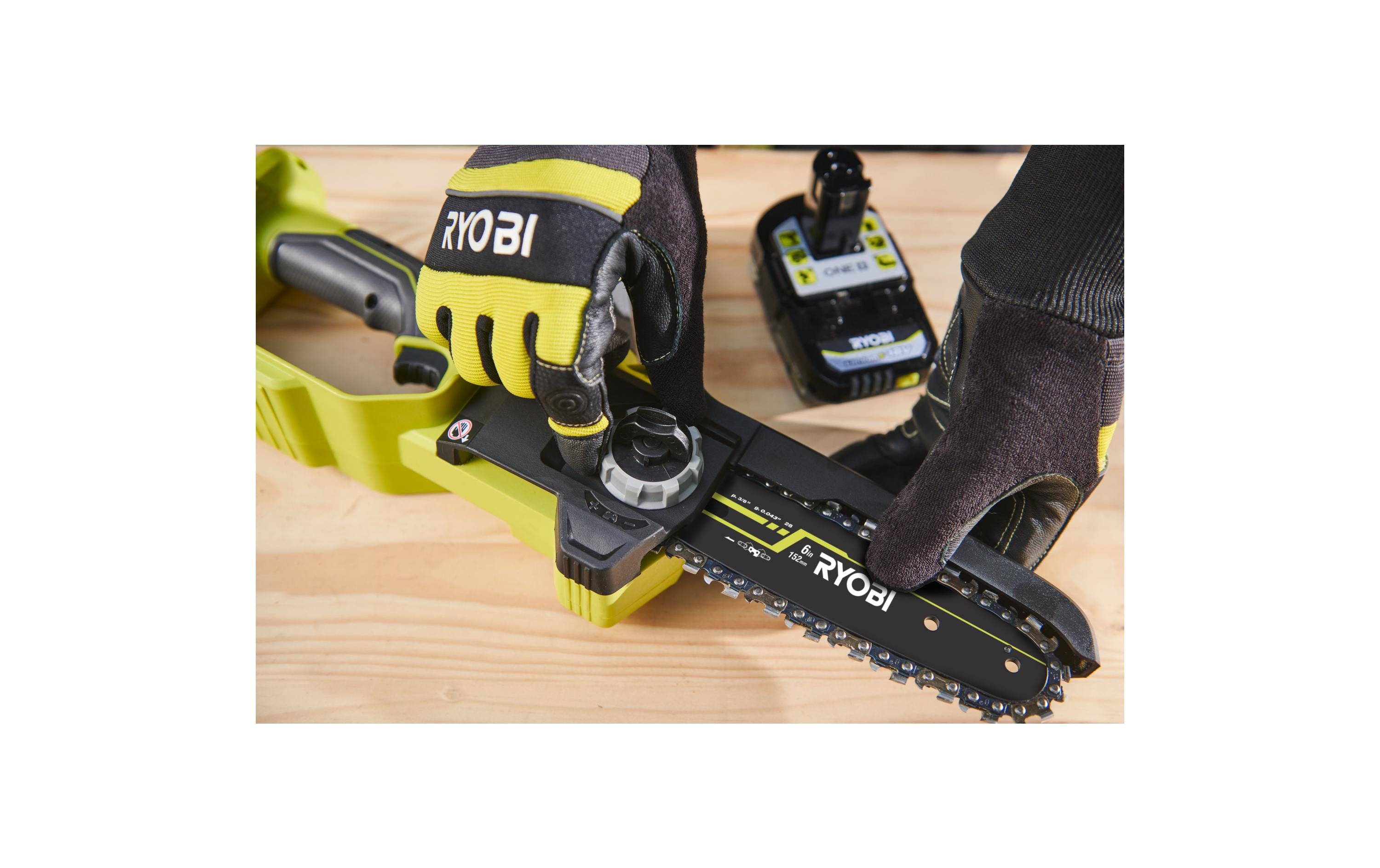 RYOBI Akku-Kettensäge 18 V, 15 cm, ohne Akku und Ladegerät
