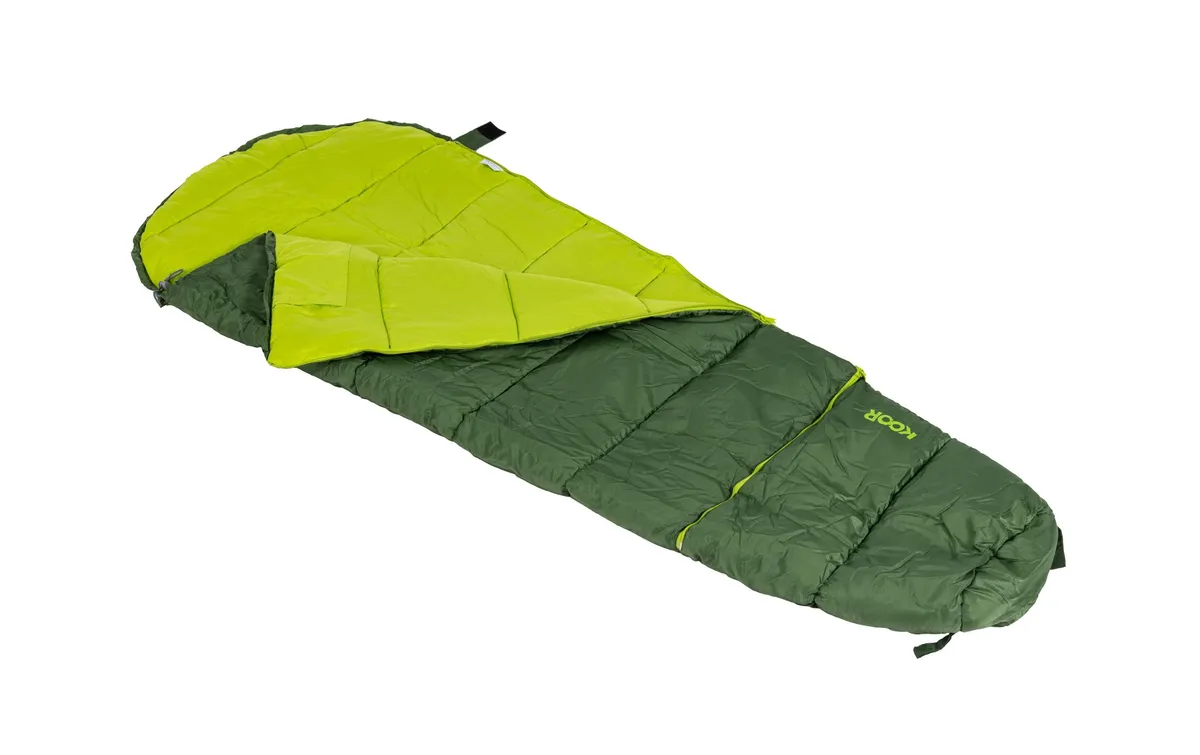 KOOR Kinderschlafsack Muuma Grün 65 x 130 cm KOOR Kinderschlafsack Muuma Grün 65 x 130 cm