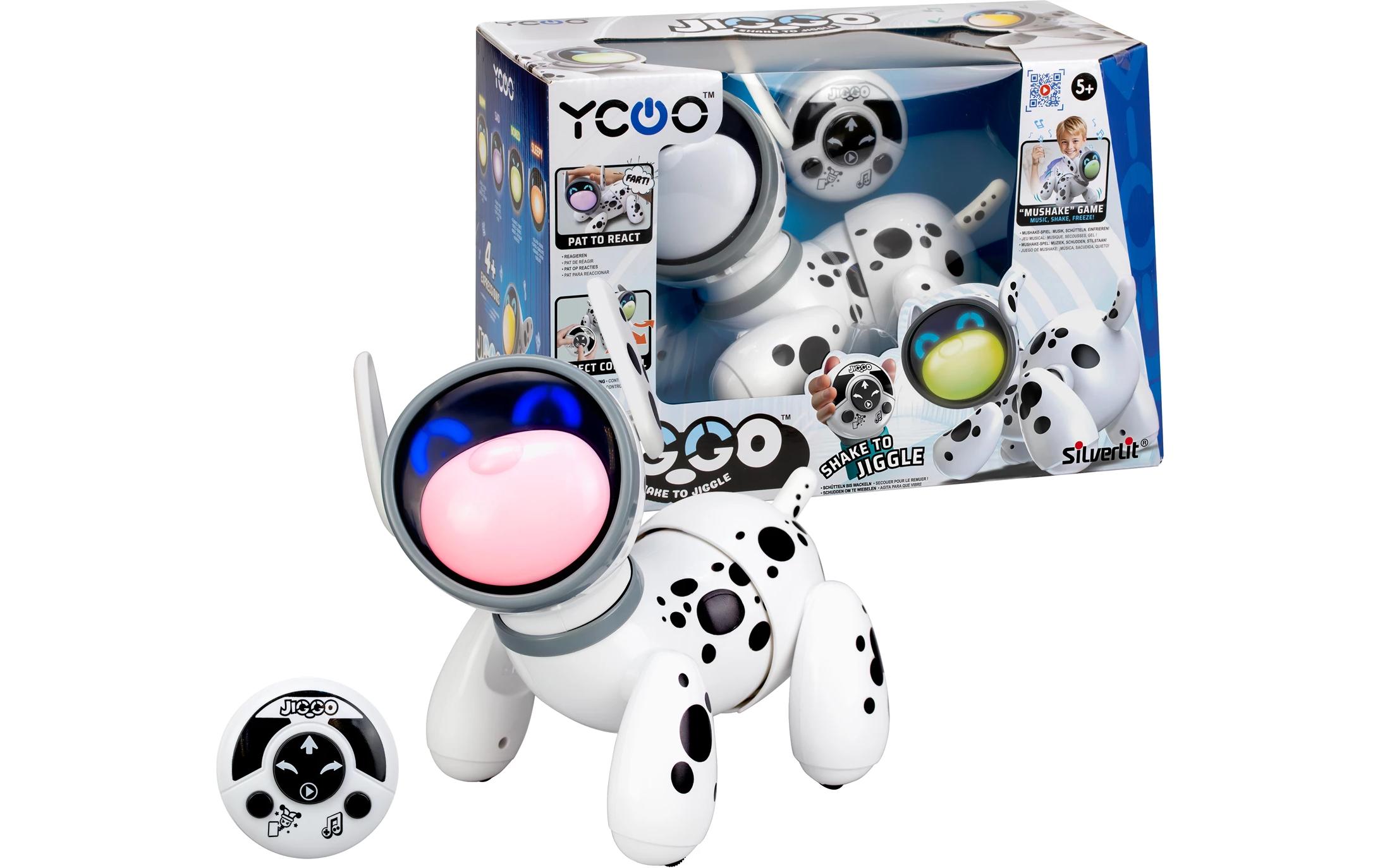 Silverlit Roboter Jiggo Robo Pet 17 x 15 x 20 cm, LED