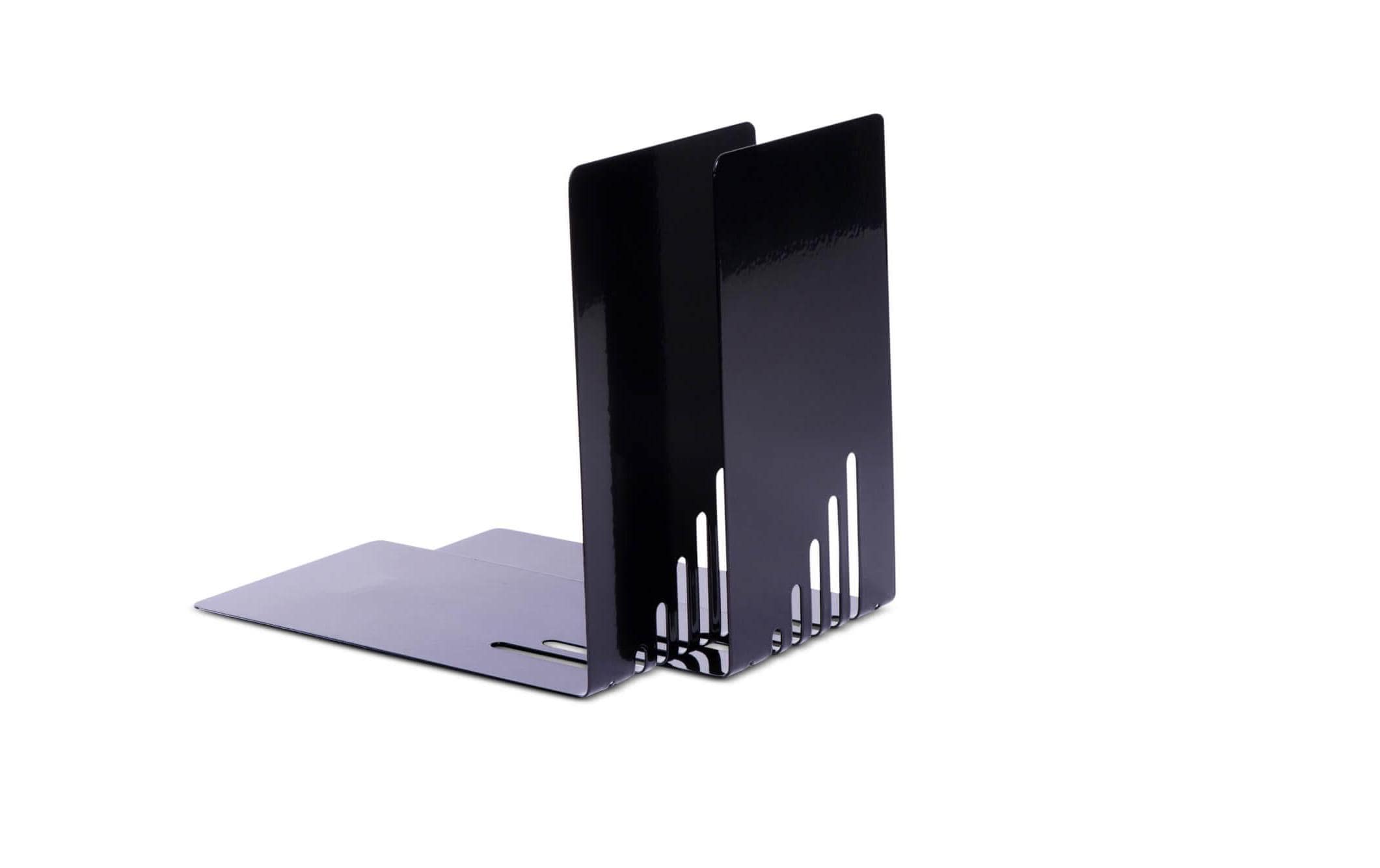 Maul Buchstützen-Set S Schwarz, Metall Maul Buchstützen-Set S Schwarz, Metall