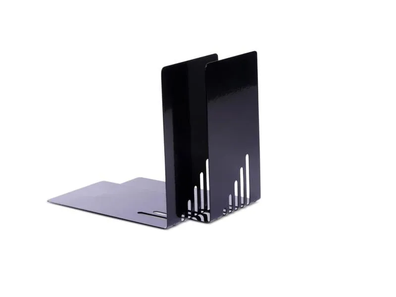 Maul Buchstützen-Set S Schwarz, Metall Maul Buchstützen-Set S Schwarz, Metall