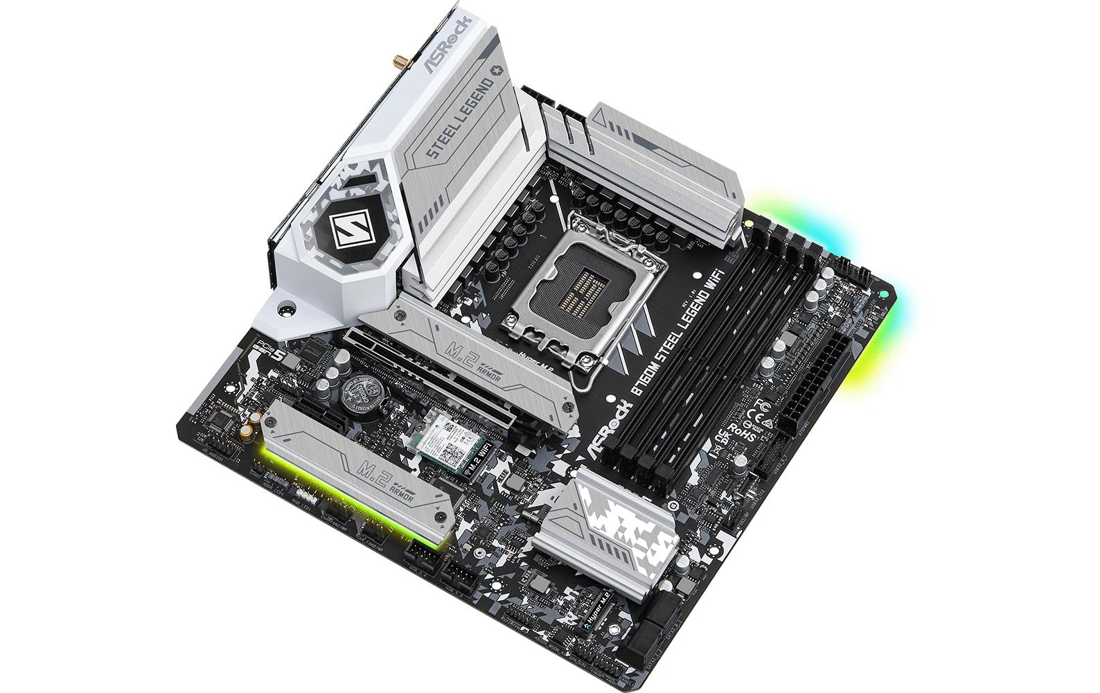 ASRock Mainboard B760M Steel Legend WiFi