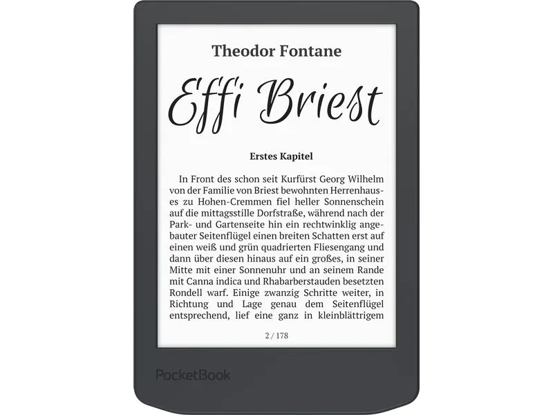 PocketBook E-Book Reader Verse Lite Midnight Grey