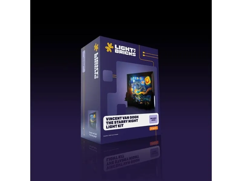 Light My Bricks LED-Licht-Set für LEGO® Vincent van Gogh 21333 Light My Bricks LED-Licht-Set für LEGO® Vincent van Gogh 21333