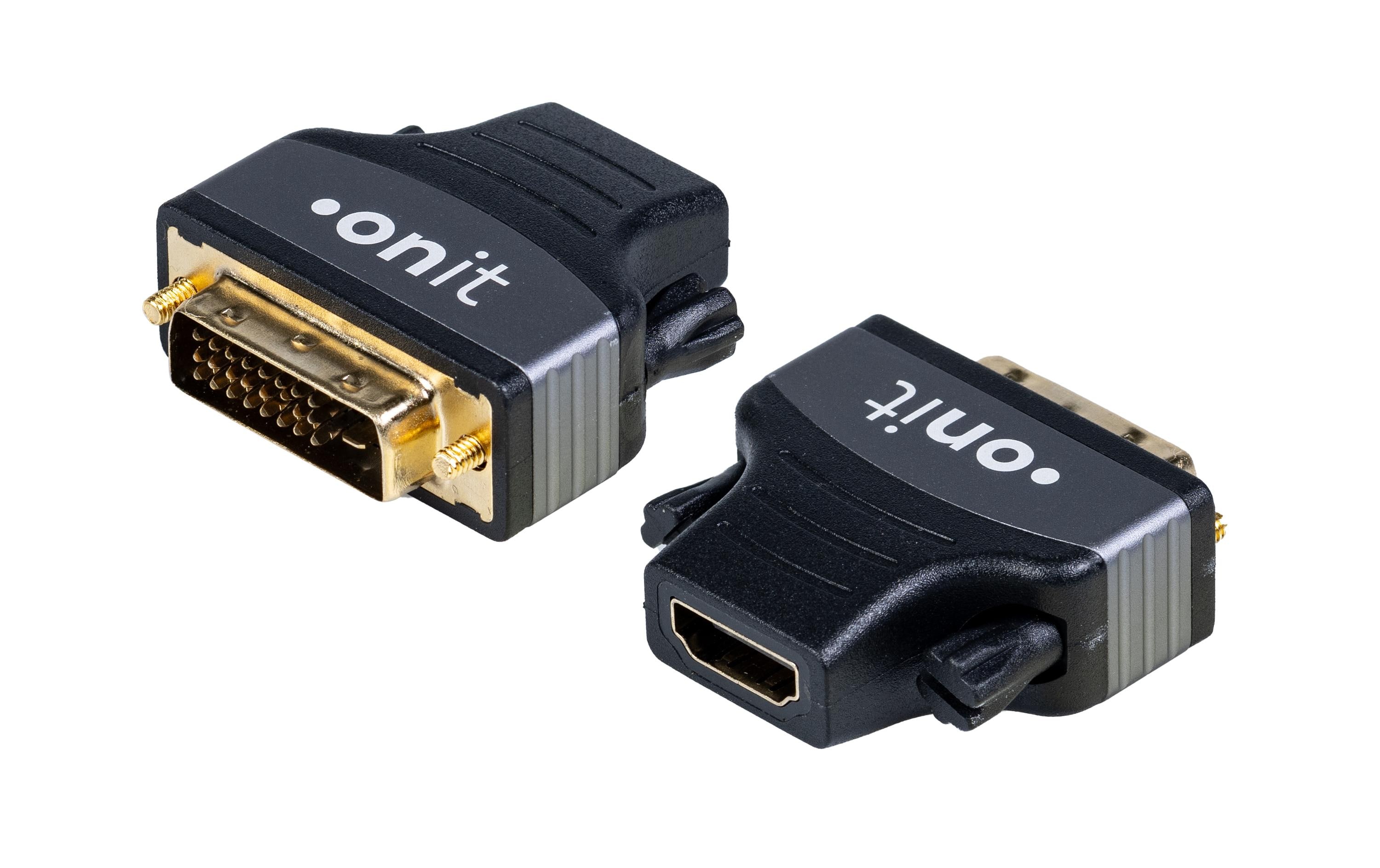 onit Adapter DVI-D - HDMI, 1 Stück