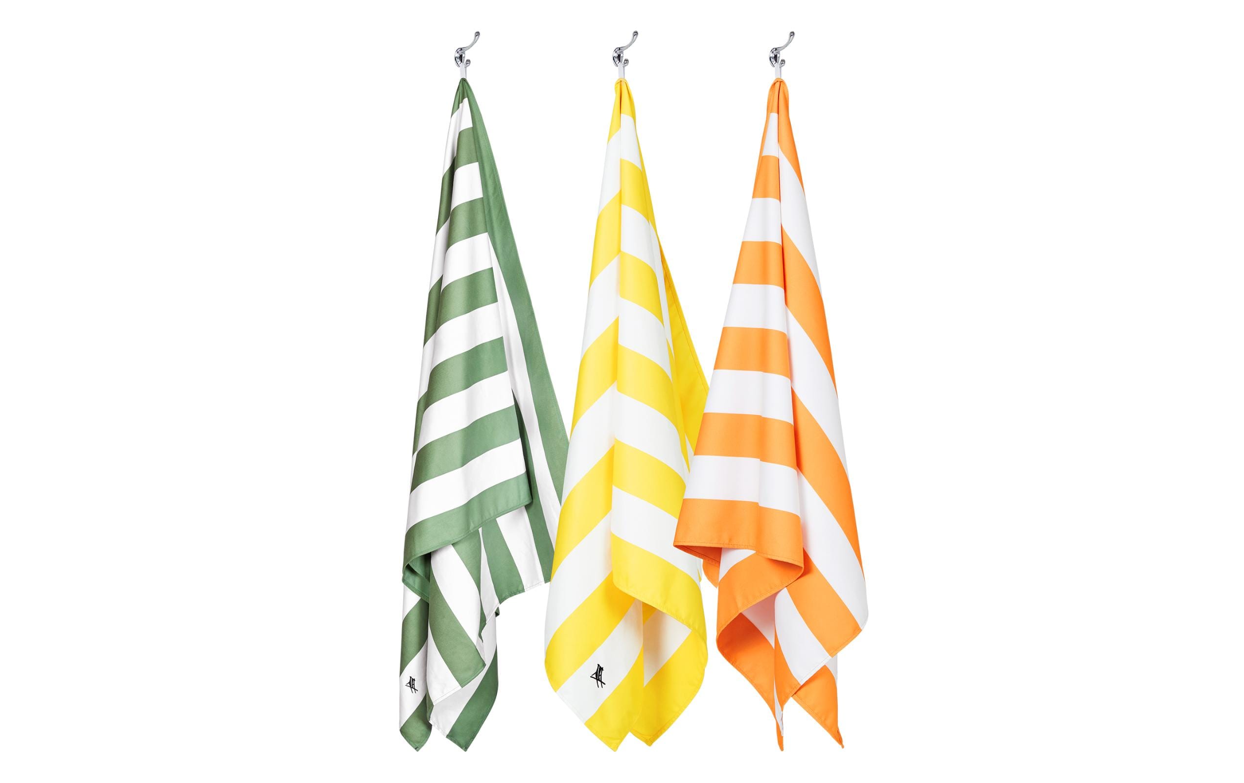 Dock & Bay Strandtuch Cabana 200 cm x 90 cm, Orange, Weiss