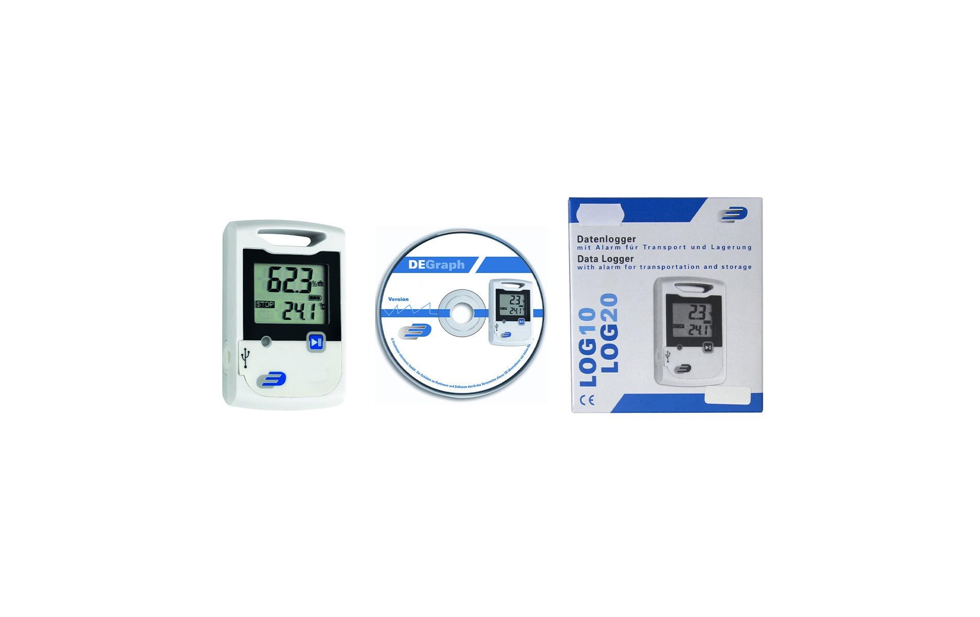 TFA Dostmann Thermo-Hygro-Datenlogger Set LOG20