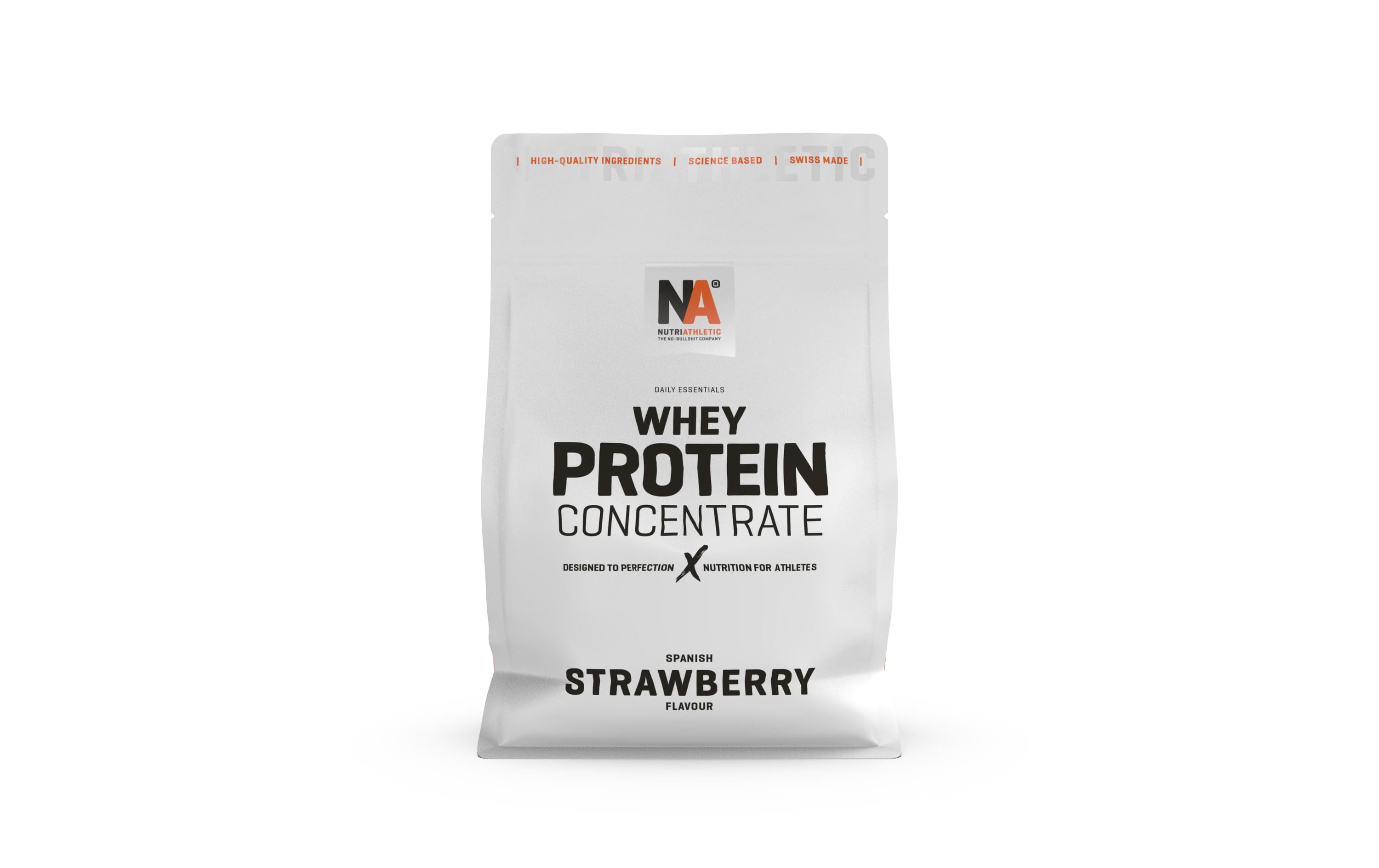 NUTRIATHLETIC Nahrungsergänzung Whey Protein Concentrate Strawberry