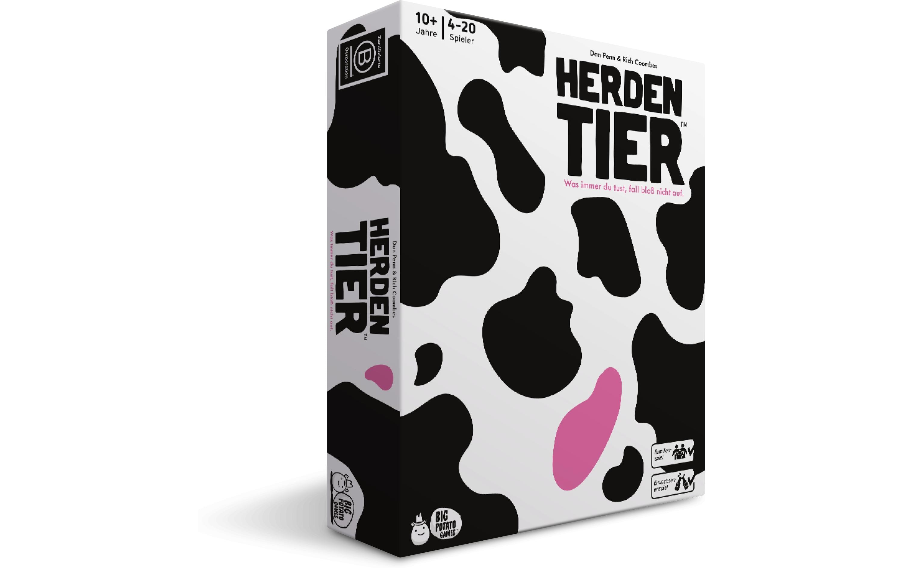 Big Potato Games Partyspiel Herdentier - DE -