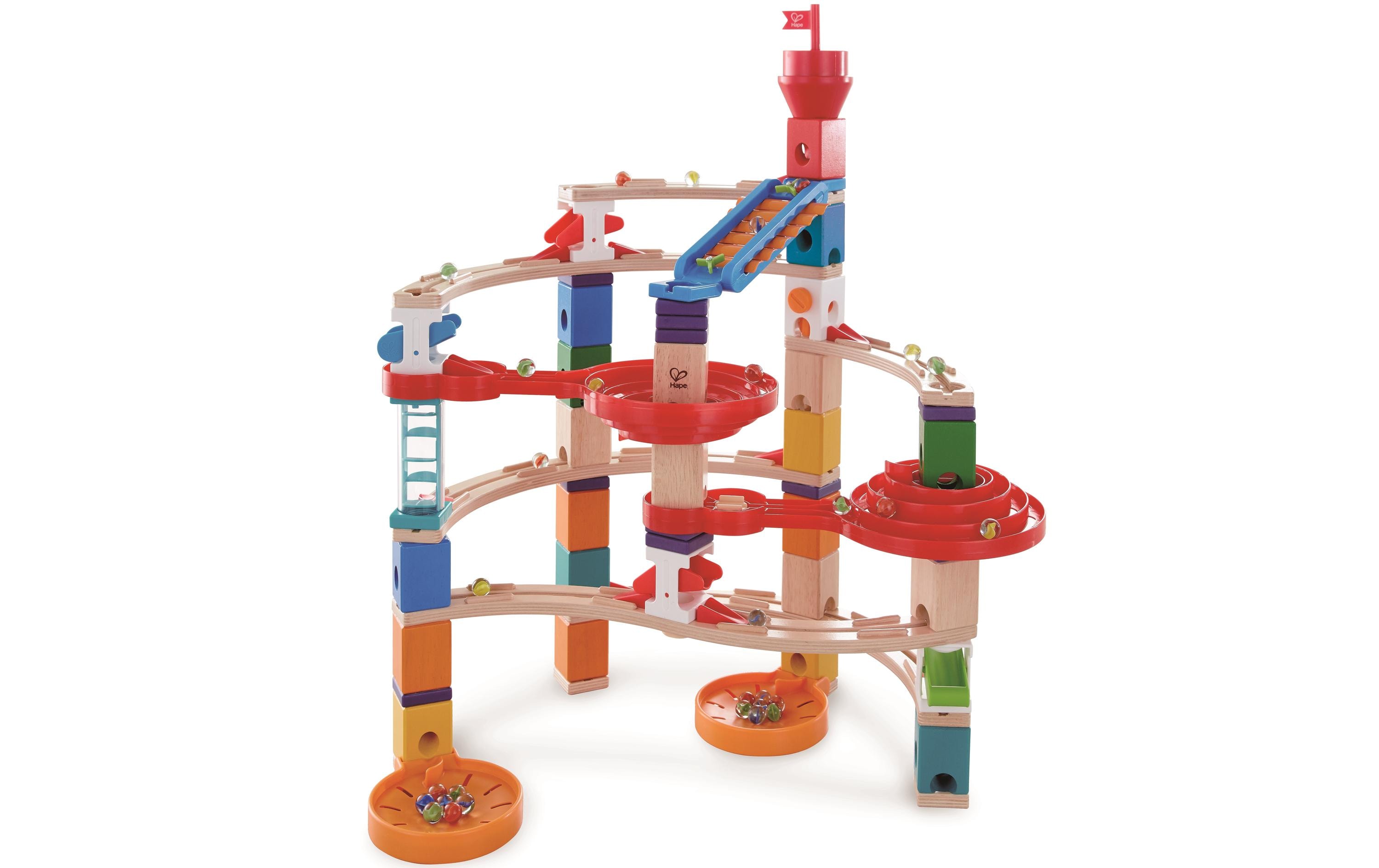 Hape Kugelbahn Quadrilla: Super Spiralburg Hape Kugelbahn Quadrilla: Super Spiralburg