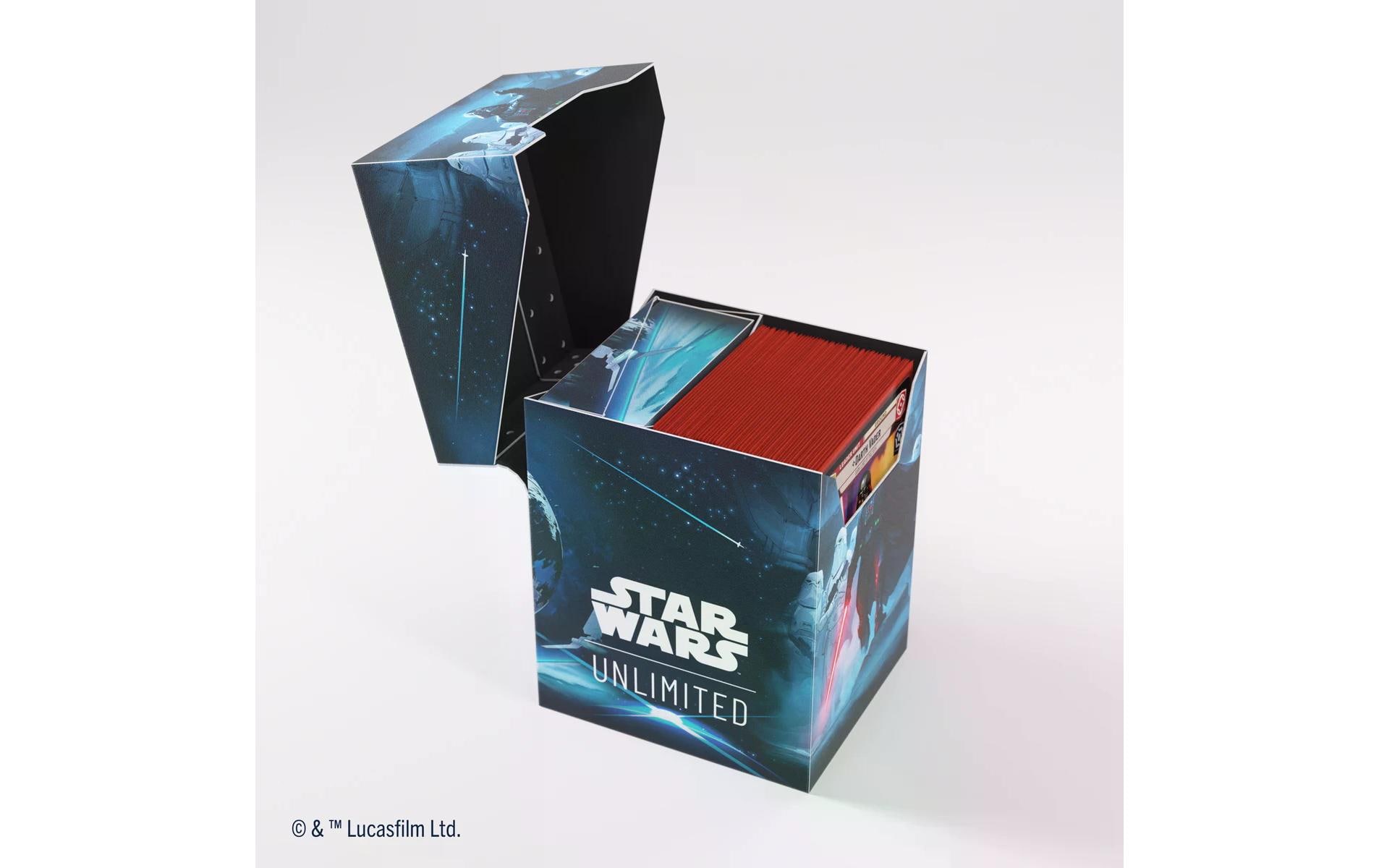 Asmodée Kartenbox Star Wars: Unlimited Soft Crate Darth Vader