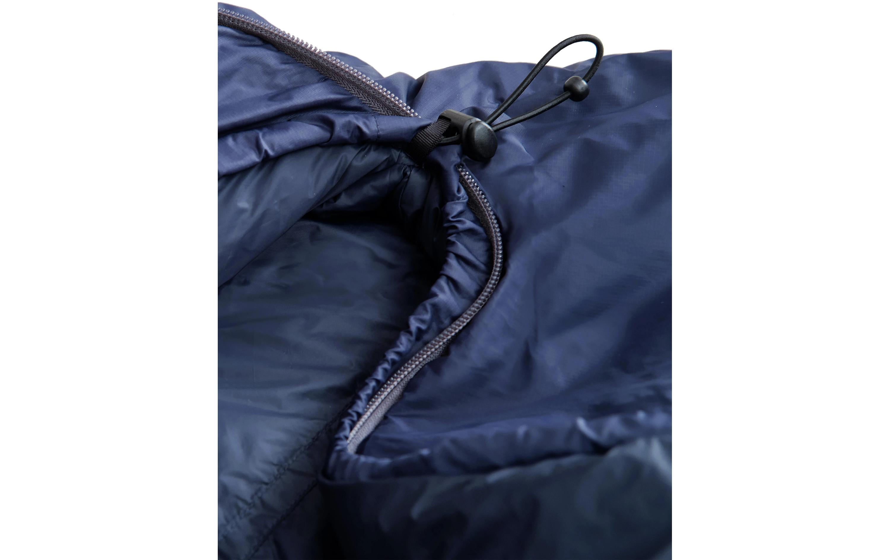 Grüezi Bag Schlafsack Biopod Wolle Zero Nylon, Night Blue