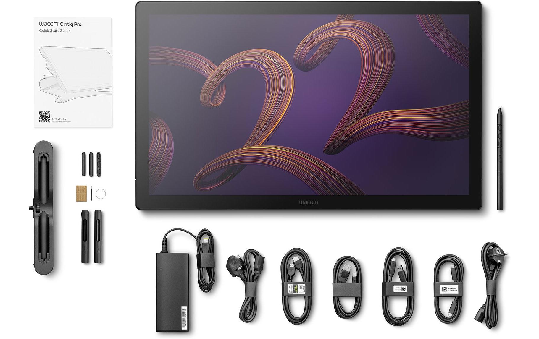 Wacom Stift-Display Cintiq Pro 22 mit Standfuss Wacom Stift-Display Cintiq Pro 22 mit Standfuss