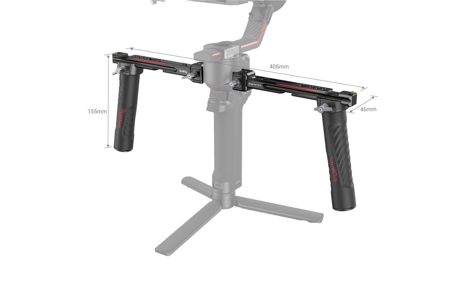 Smallrig Dual-Handgriff für DJI RS 2/RSC2/RS3/RS3 Pro/RS4/RS4 Pro