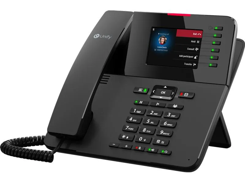 UNIFY SIP Tischtelefon OpenScape CP410 Schwarz UNIFY SIP Tischtelefon OpenScape CP410 Schwarz