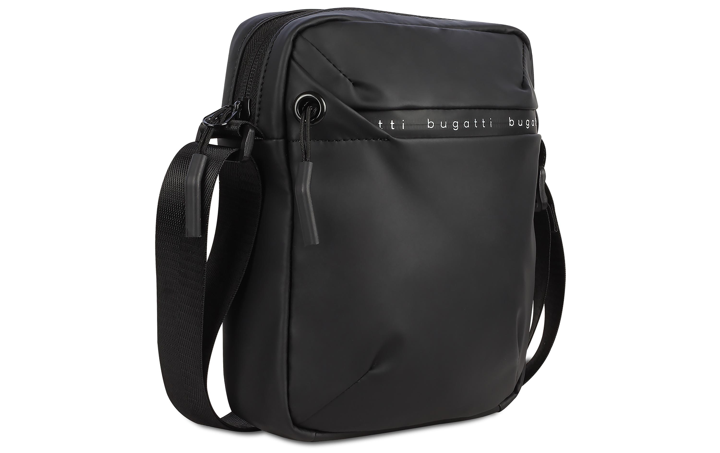 Bugatti Schultertasche Blanc Schwarz