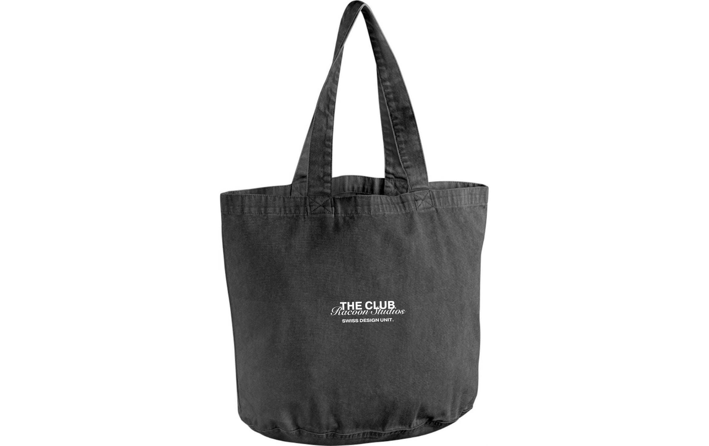 Racoon Handtasche Club Bag Schwarz, 38 x 34 x 21 cm