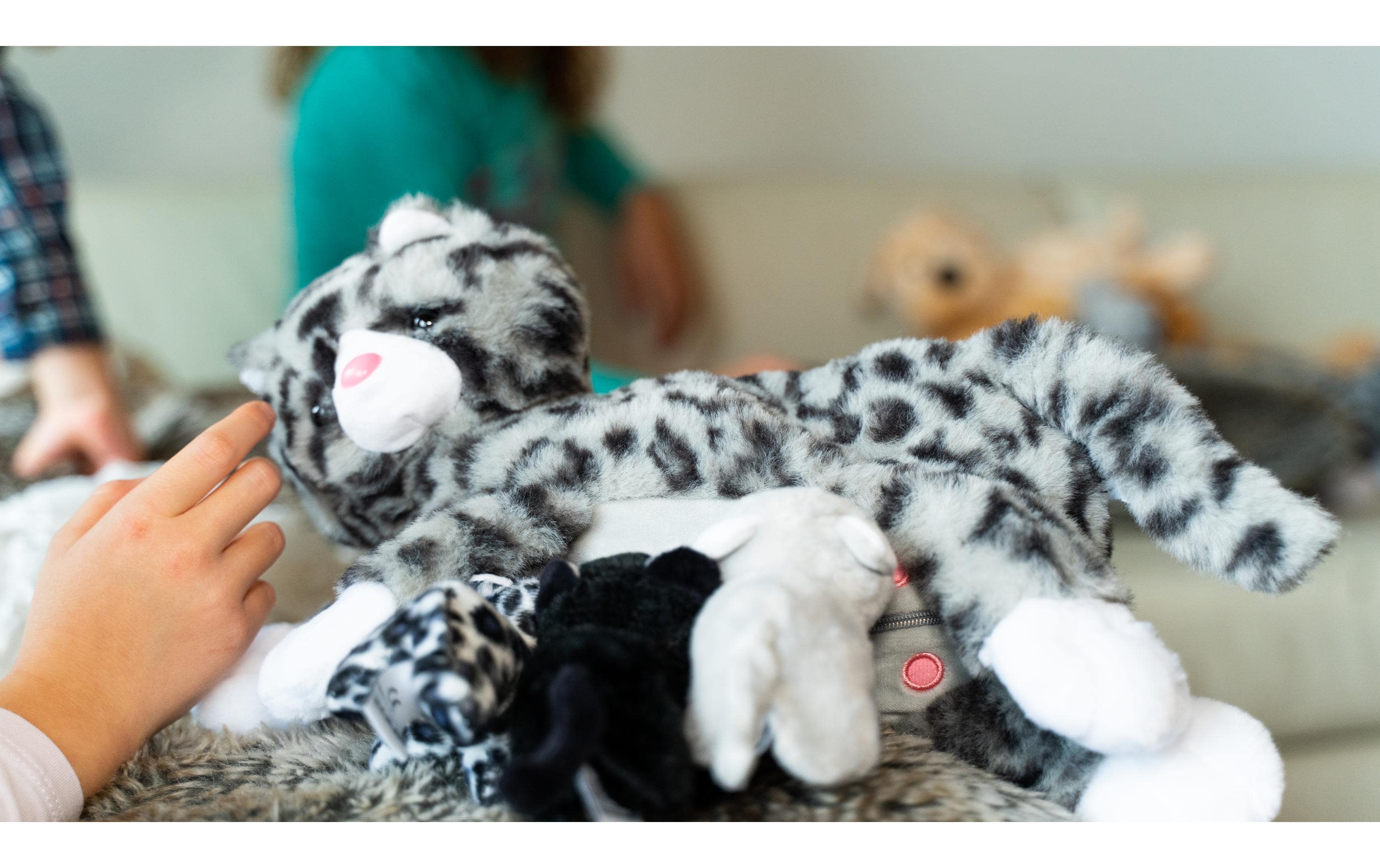 Mamanimals Kuscheltier Mama Katze & Babys 25 cm