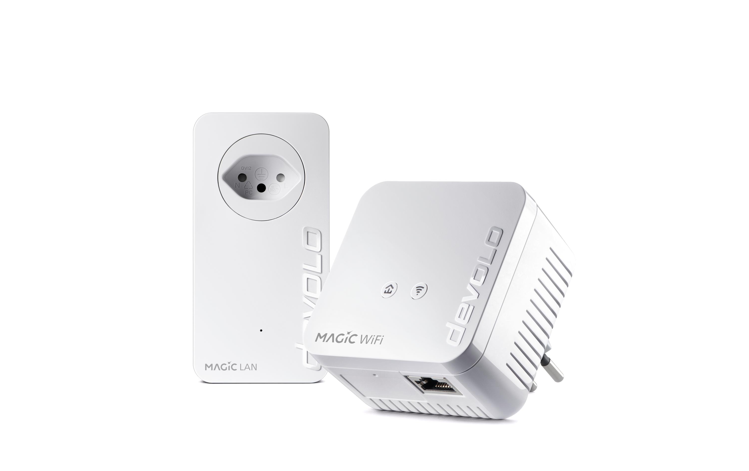 devolo Powerline Magic 1 WiFi mini Starter Kit devolo Powerline Magic 1 WiFi mini Starter Kit