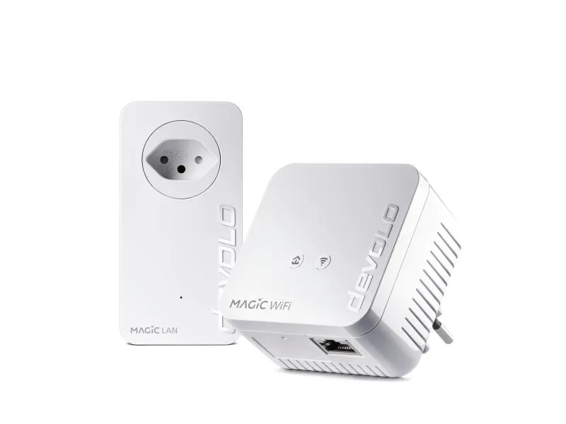 devolo Powerline Magic 1 WiFi mini Starter Kit devolo Powerline Magic 1 WiFi mini Starter Kit