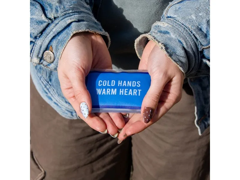 Fisura Hand warmer COLD HANDS WARM HEART PVC Mehrfarbig Fisura Hand warmer COLD HANDS WARM HEART PVC Mehrfarbig