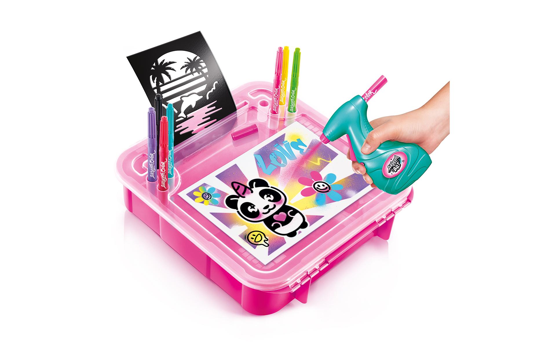 Canal Toys Bastelset Airbrush Art Activity Case