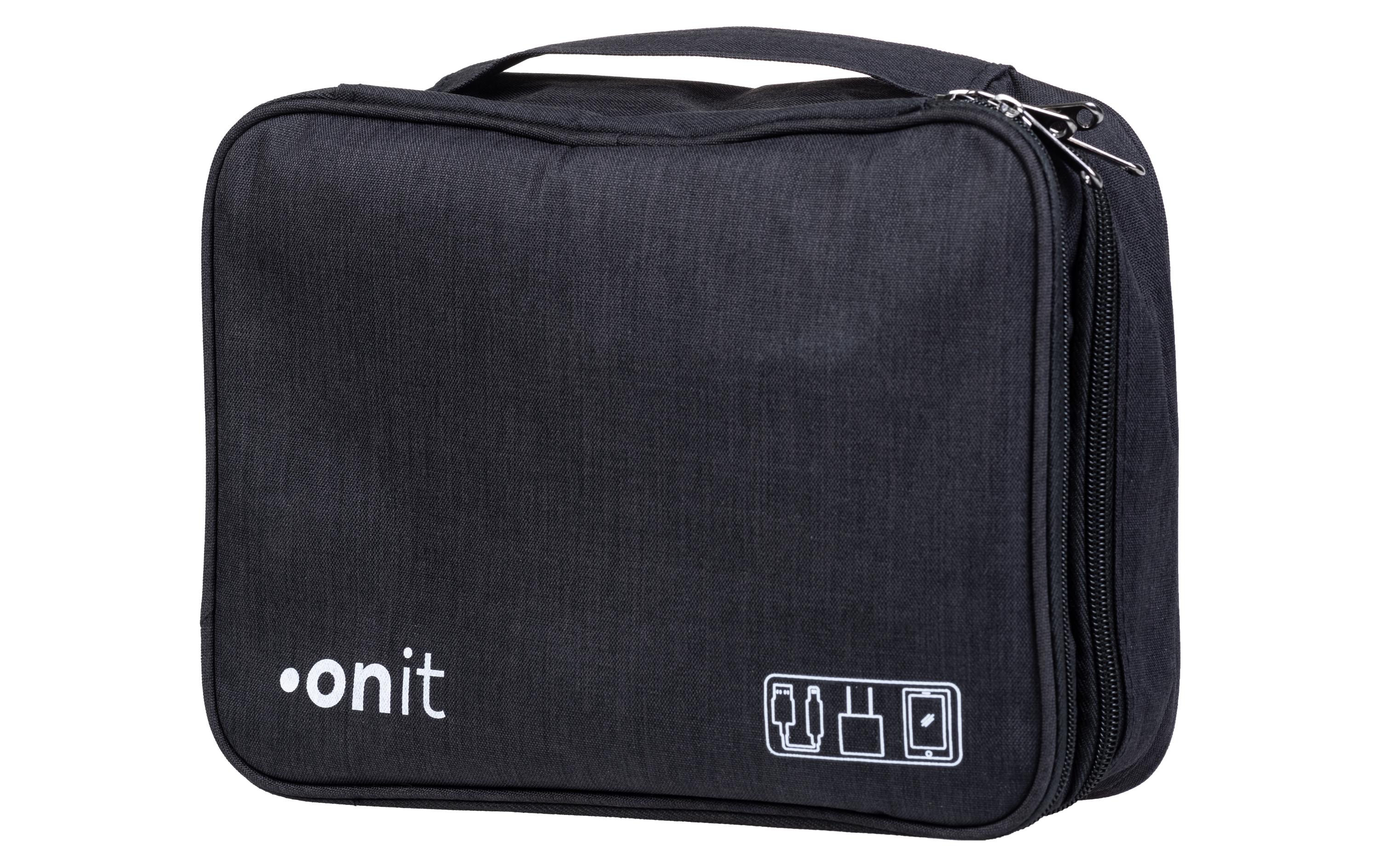 onit Reisetasche Tech-Zubehör Maxi, Schwarz onit Reisetasche Tech-Zubehör Maxi, Schwarz