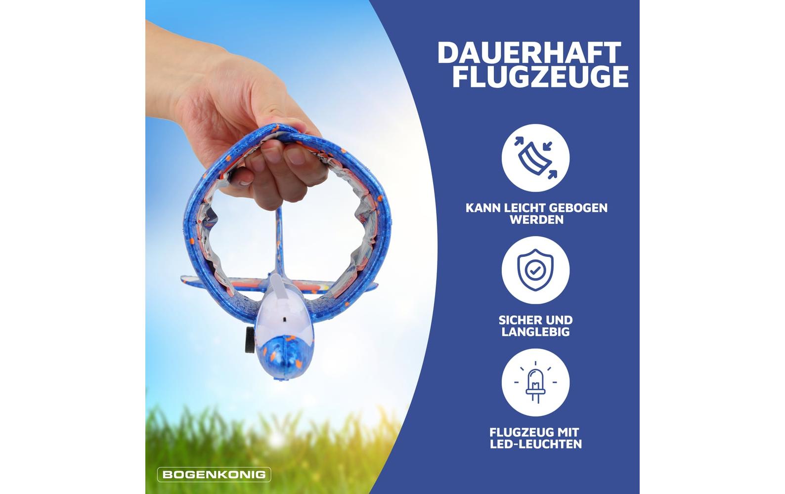 Bogenkönig LED Flugzeugwerfer mit 3 Flugzeugen