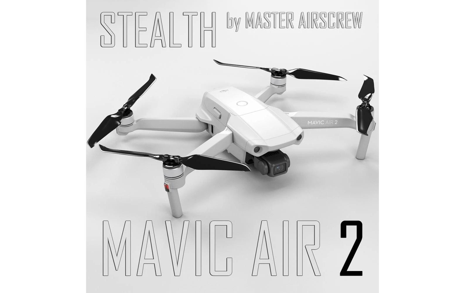 Master Airscrew Propeller Stealth 7.4x3.9 Schwarz Mavic Air 2