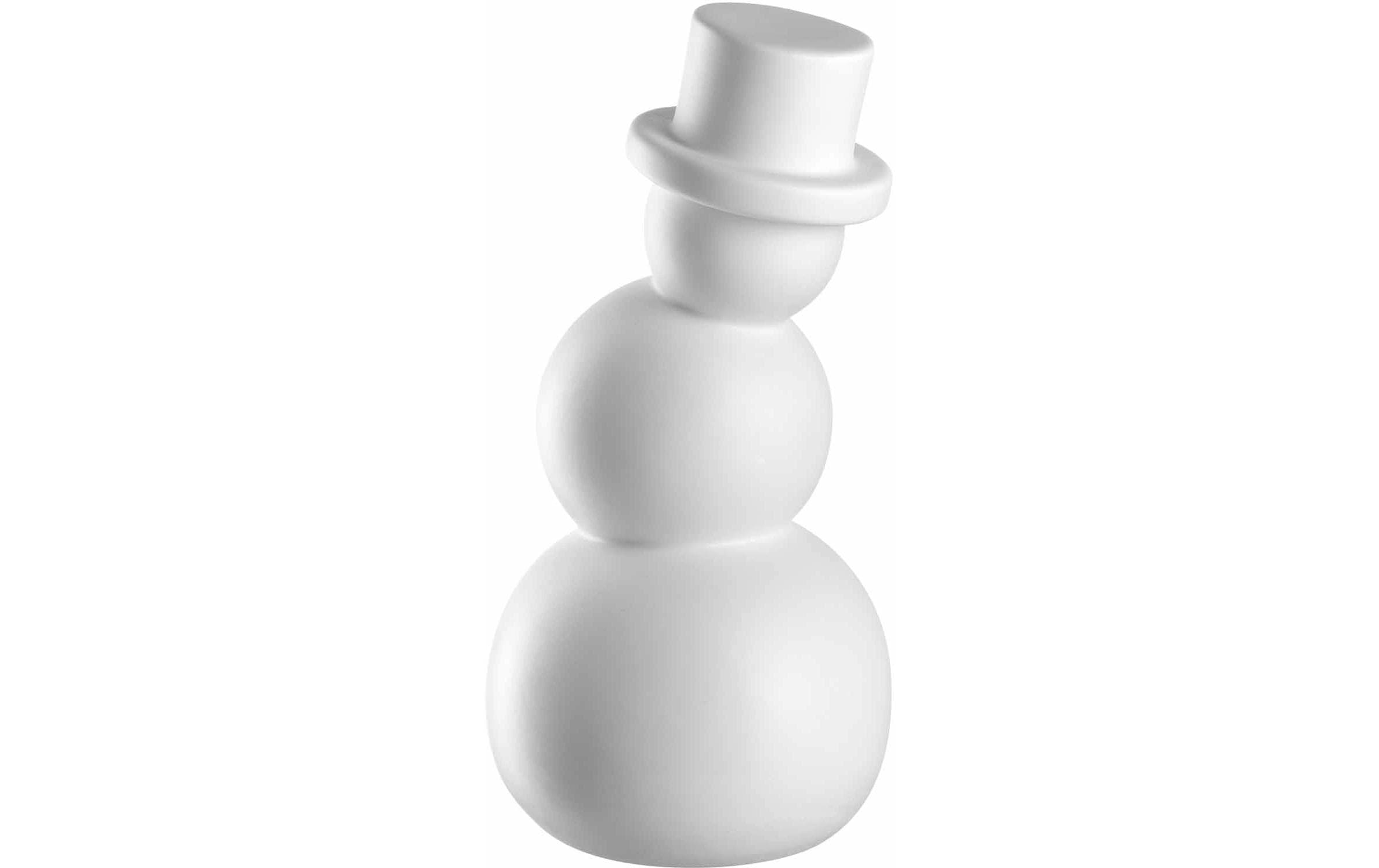 Leonardo Weihnachtsfigur Schneemann Pablo 30 cm, Weiss